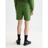Picture of SCOTCH&SODA MEN'S JACQUARD REGULAR FIT SHORTS IN GREEN 5