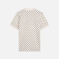 Picture of SCOTCH&SODA MEN'S MICROPRINTED REGULAR FIT POLO IN LIGHT BEIGE 2