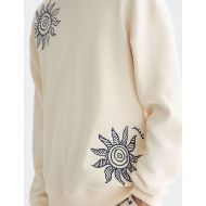 Picture of SCOTCH&SODA MEN'S EMBROIDERED RELAXED-FIT SWEATSHIRT IN LIGHT BEIGE 6
