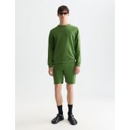 Picture of SCOTCH&SODA MEN'S JACQUARD REGULAR FIT SWEATSHIRT IN DARK GREEN 7
