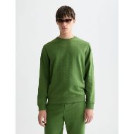 Picture of SCOTCH&SODA MEN'S JACQUARD REGULAR FIT SWEATSHIRT IN DARK GREEN 4