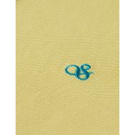 Picture of SCOTCH&SODA MEN'S SEASONAL CORE PIQUE CHEST LOGO POLO IN MEDIUM YELLOW 3