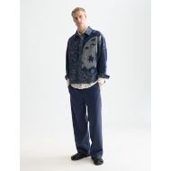 Снимка на SCOTCH&SODA МЪЖКИ ПАНТАЛОН OTIS EMBROIDERED COTTON/TENCEL RELAXED STRAIGHT FIT В NAVY 7