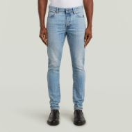 Picture of G-STAR MEN'S 3301 SLIM JEANS IN VINTAGE PATINA BLUE 1