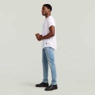 Picture of G-STAR MEN'S 3301 SLIM JEANS IN VINTAGE PATINA BLUE 7