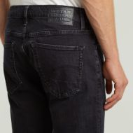 Picture of G-STAR MEN'S 3301 SLIM JEANS IN WASHED BLACK 3