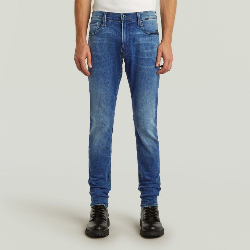 Снимка на G-STAR МЪЖКИ ДЕНИМ REVEND SKINNY JEANS В FADED CASCADE
