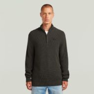 Picture of G-STAR MEN'S PULLOVER HALF ZIP KNIT IN CLOACK 1