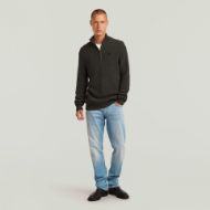 Picture of G-STAR MEN'S PULLOVER HALF ZIP KNIT IN CLOACK 5