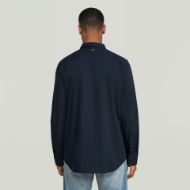Picture of G-STAR MEN'S MARINE SLIM SHIRT IN MAZARINE BLUE 2