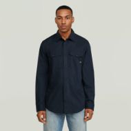 Picture of G-STAR MEN'S MARINE SLIM SHIRT IN MAZARINE BLUE 1