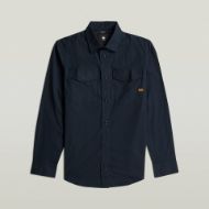 Picture of G-STAR MEN'S MARINE SLIM SHIRT IN MAZARINE BLUE 6