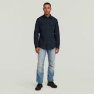 Picture of G-STAR MEN'S MARINE SLIM SHIRT IN MAZARINE BLUE 3