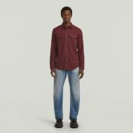 Picture of G-STAR MEN'S MARINE SLIM SHIRT IN BARON CHIBI CHECK 4