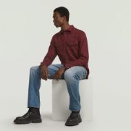 Picture of G-STAR MEN'S MARINE SLIM SHIRT IN BARON CHIBI CHECK 5