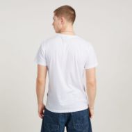 Picture of G-STAR MEN'S ORIGINALS T-SHIRT IN WHITE 2