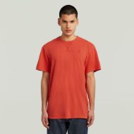 Picture of G-STAR MEN'S NIFOUS T-SHIRT IN LT ANTIC RED GD 1