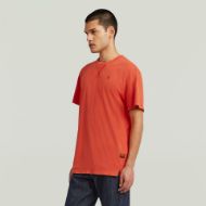 Picture of G-STAR MEN'S NIFOUS T-SHIRT IN LT ANTIC RED GD 2