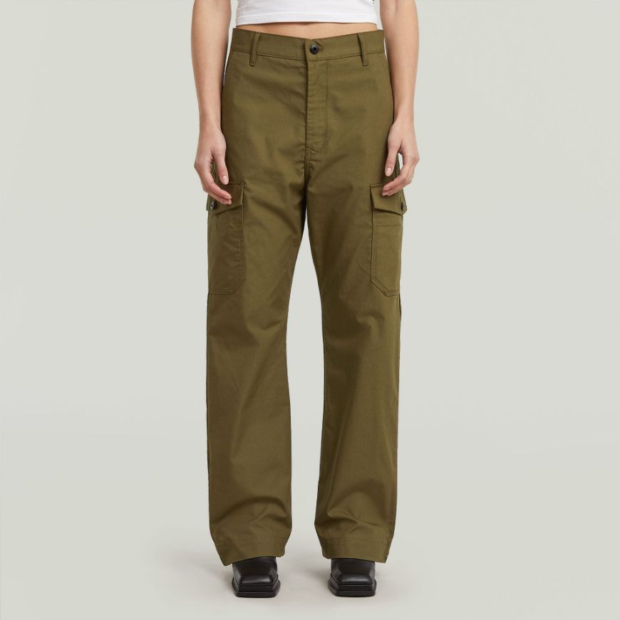 Снимка на G-STAR ДАМСКИ ПАНТАЛОН REGULAR CARGO PANT В DARK OLIVE