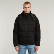 Снимка на G-STAR МЪЖКО ЯКЕ G-WHISTLER PADDED HOODED JACKET В ЧЕРНО 1
