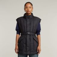 Снимка на G-STAR ДАМСКИ ЕЛЕК BELTED PADDED VEST В ЧЕРНО 1