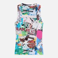 Снимка на SCOTCH&SODA ДАМСКИ ТОП BASQUIAT ALL OVER PRINTED RIB RACER TANK В КОМБИНАЦИЯ 2