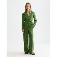 Снимка на SCOTCH&SODA ДАМСКО САКО LINEN BLEND BLAZER WITH CHARM BELT В ЗЕЛЕНО 7