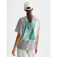 Снимка на SCOTCH&SODA ДАМСКА БЛУЗА BASQUIAT GRAPHICH LOOSE-FIT В СИВО 5