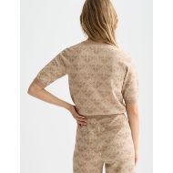 Снимка на SCOTCH&SODA ДАМСКИ ПУЛОВЕР MONOGRAM JACQUARD В БЕЖОВО 5