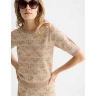 Снимка на SCOTCH&SODA ДАМСКИ ПУЛОВЕР MONOGRAM JACQUARD В БЕЖОВО 6