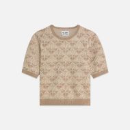 Снимка на SCOTCH&SODA ДАМСКИ ПУЛОВЕР MONOGRAM JACQUARD В БЕЖОВО 1