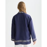 Снимка на SCOTCH&SODA ДАМСКА РИЗА PRINTED RELAXED FIT В ТЪМНОСИНЬО 5