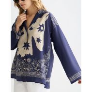 Снимка на SCOTCH&SODA ДАМСКА РИЗА PRINTED RELAXED FIT В ТЪМНОСИНЬО 6