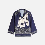 Снимка на SCOTCH&SODA ДАМСКА РИЗА PRINTED RELAXED FIT В ТЪМНОСИНЬО 1