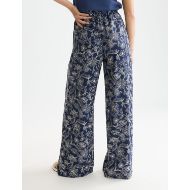 Снимка на SCOTCH&SODA ДАМСКИ ПАНТАЛОН ELENI - ALL OVER PRINTED HIGH RISE WIDE LEG PULL ON В ТЪМНОСИНЬО 5
