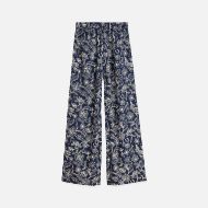 Снимка на SCOTCH&SODA ДАМСКИ ПАНТАЛОН ELENI - ALL OVER PRINTED HIGH RISE WIDE LEG PULL ON В ТЪМНОСИНЬО 2