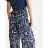 Снимка на SCOTCH&SODA ДАМСКИ ПАНТАЛОН ELENI - ALL OVER PRINTED HIGH RISE WIDE LEG PULL ON В ТЪМНОСИНЬО 6