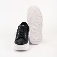 Picture of KARL LAGERFELD WOMEN'S ANAKAPRI SCRIPT LACE SIGNIA IN BLACK 3