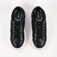 Picture of KARL LAGERFELD WOMEN'S ANAKAPRI SCRIPT LACE SIGNIA IN BLACK 4