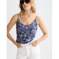 Снимка на SCOTCH&SODA ДАМСКИ ТОП PRINTED JERSEY BACK TANK В ТЪМНОСИНЬО 6