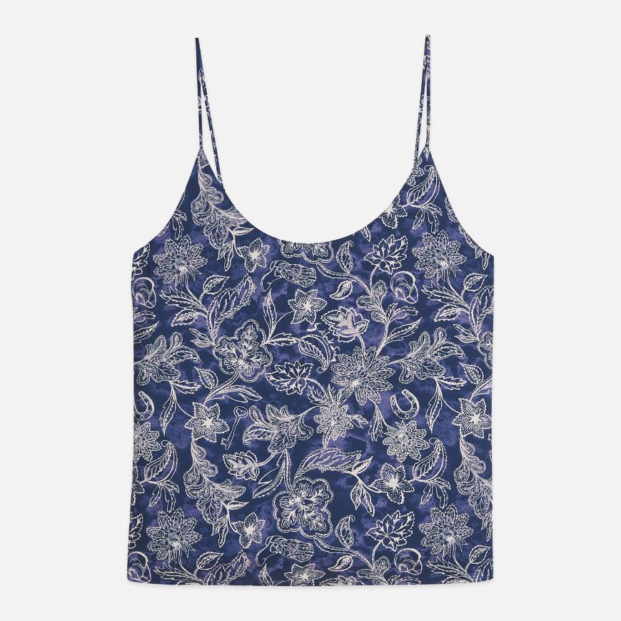 Снимка на SCOTCH&SODA ДАМСКИ ТОП PRINTED JERSEY BACK TANK В ТЪМНОСИНЬО
