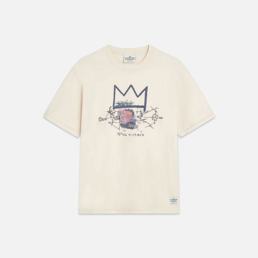 Снимка на SCOTCH&SODA ДАМСКА БЛУЗА BASQUIAT WASHED ARTWORK В БЕЖОВО