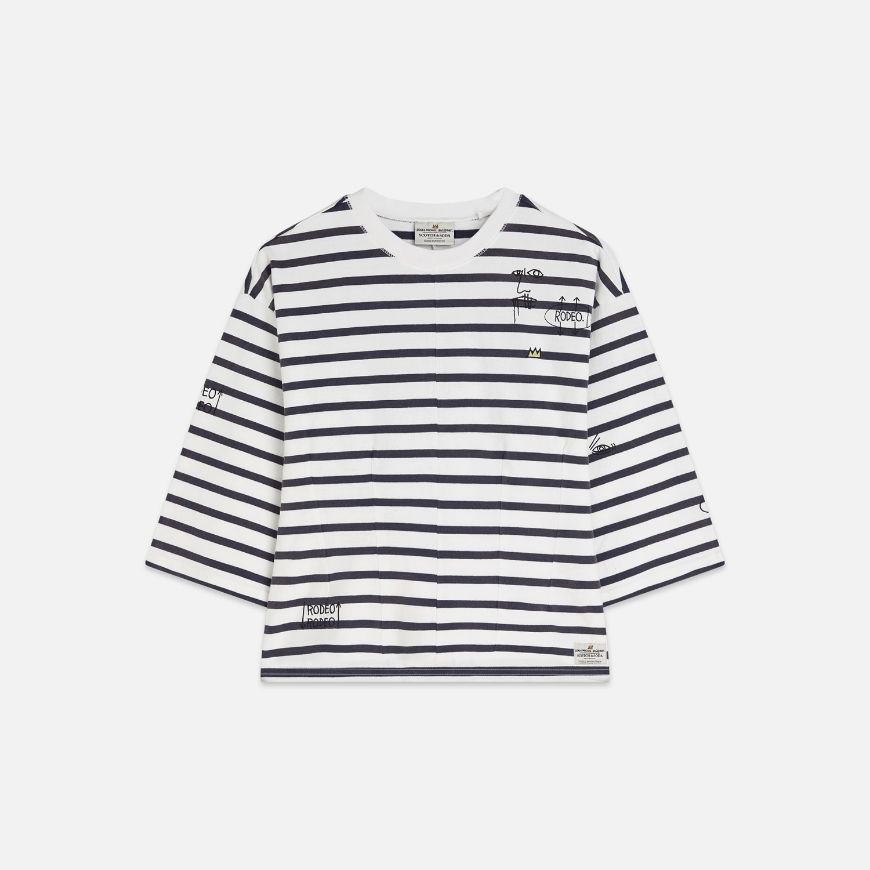 Снимка на SCOTCH&SODA ДАМСКА БЛУЗА BASQUIAT BRETON В КОМБИНАЦИЯ