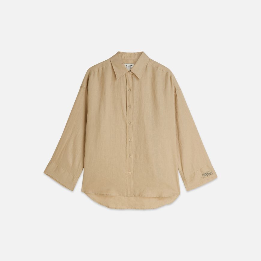 Снимка на SCOTCH&SODA ДАМСКА РИЗА LINEN В БЕЖОВО