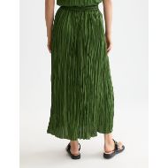 Picture of SCOTCH&SODA WOMEN'S MICRO PLEAT SKIRT IN GREEN 6