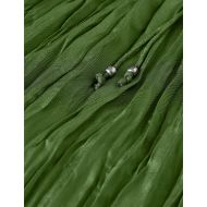 Picture of SCOTCH&SODA WOMEN'S MICRO PLEAT SKIRT IN GREEN 3