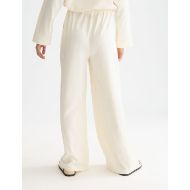 Снимка на SCOTCH&SODA ДАМСКИ ПАНТАЛОН ELENI - JAQUARD HIGH RISE WIDE LEG PYJAMA В БЕЖОВО 5