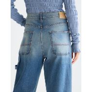 Снимка на SCOTCH&SODA ДАМСКИ ДЕНИМ RAINE HIGH RISE WIDE LEG PANT В СИНЬО 6