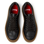 Picture of CAMPER MEN'S LEATHER SNEAKERS RUNNER TWENTYFIVE IN BLACK 3