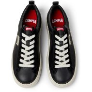 Picture of CAMPER MEN'S LEATHER SNEAKERS RUNNER FOUR IN BLACK 3